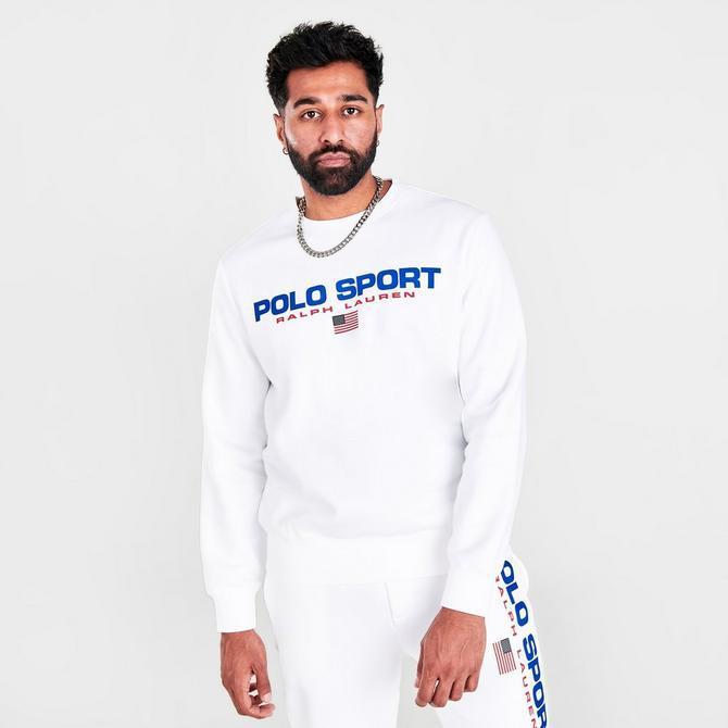商品Ralph Lauren|Men's Ralph Lauren Polo Sport Fleece Crewneck Sweatshirt,价格¥821,第5张图片详细描述