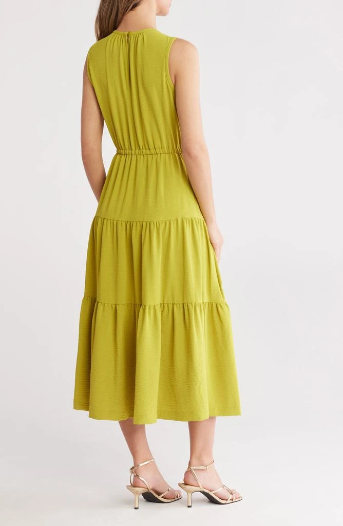 商品Calvin Klein|Sleeveless Tiered A-Line Midi Dress,价格¥410,第2张图片详细描述