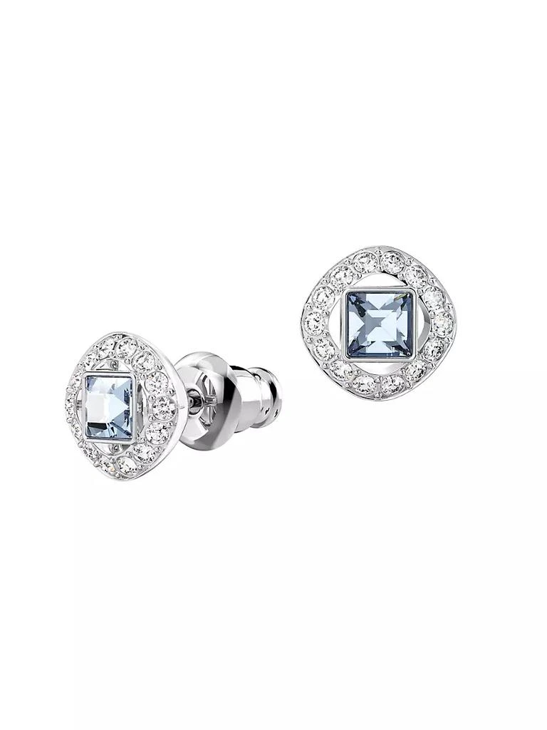 商品Swarovski|Angelic Rhodium-Plated &amp; Crystal Stud Earrings,价格¥563,第2张图片详细描述