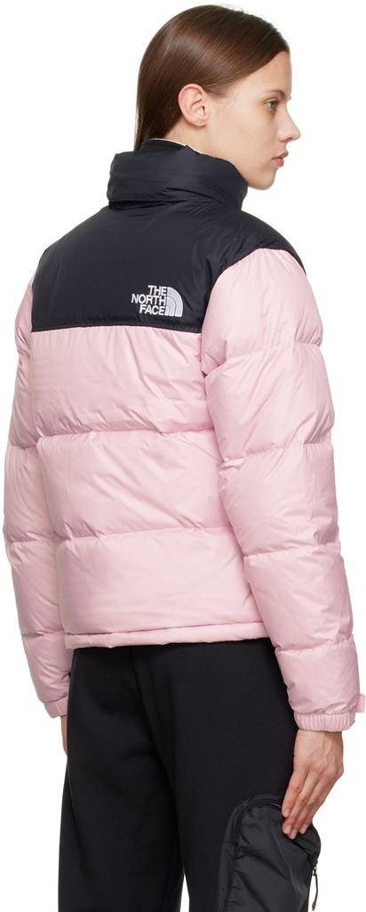 Pink 1996 Retro Nuptse Packable Down Jacket商品第3张图片规格展示