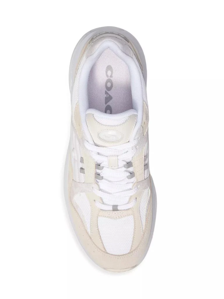 商品Coach|C301 Signature Leather Sneakers,价格¥955,第4张图片详细描述