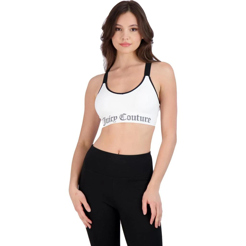 商品Juicy Couture|Juicy Couture Womens 2 Pack Loungewear Wireless Bra,价格¥60,第4张图片详细描述