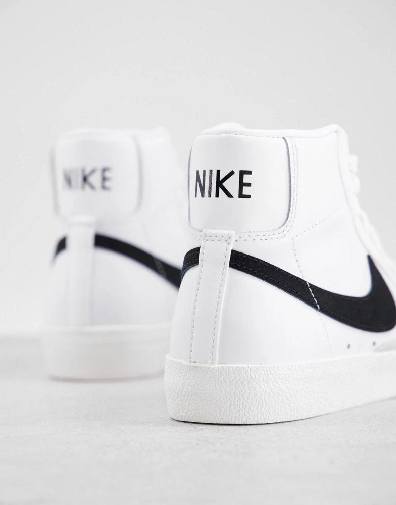 商品NIKE|Nike Blazer Mid '77 VNTG trainers in white/black,价格¥886,第4张图片详细描述