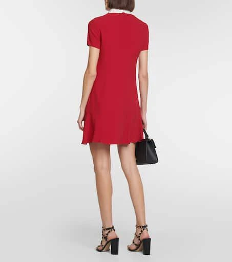商品RED Valentino|刺绣绉纱迷你连衣裙,价格¥3784,第3张图片详细描述