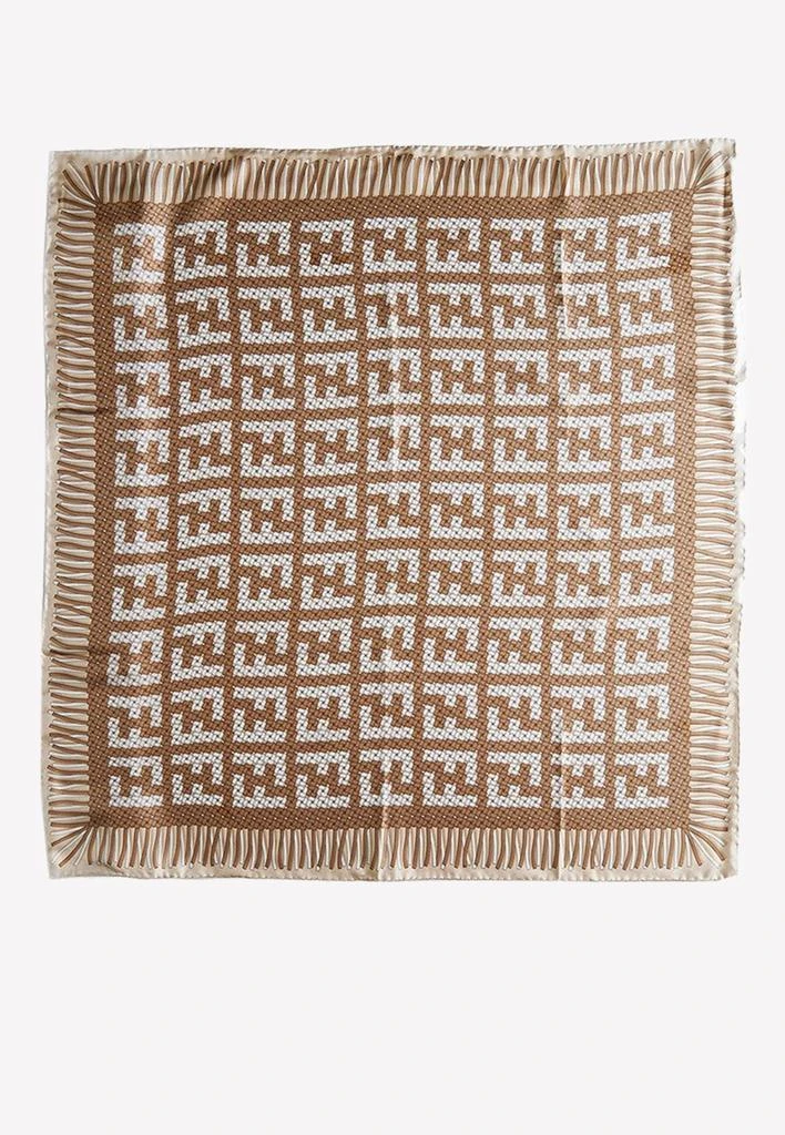 商品Fendi|FF Jacquard Silk Shawl,价格¥3375,第1张图片