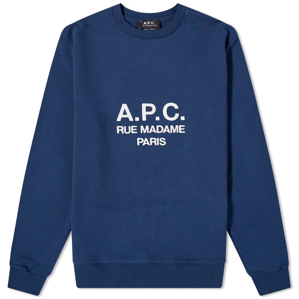 A.P.C. Rufus Embroidered Sweat商品第1张图片规格展示