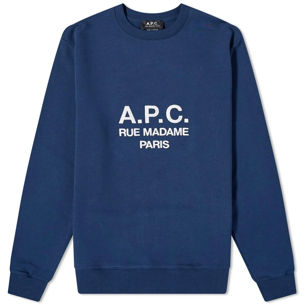 商品A.P.C.|A.P.C. Rufus Embroidered Sweat,价格¥1178,第1张图片