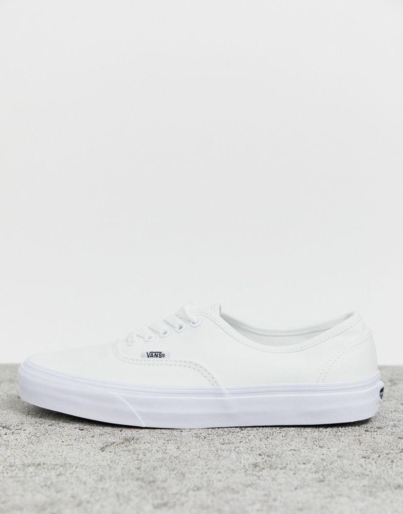 Vans Authentic trainers in white商品第4张图片规格展示