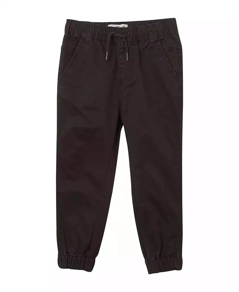 商品Cotton On|Toddler and Little Boys Elastic Waistband Will Cuffed Chino Pants,价格¥157,第1张图片