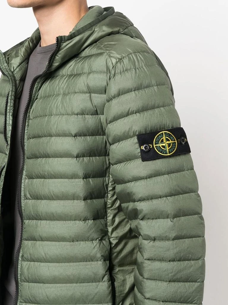 商品Stone Island|STONE ISLAND - Down Jacket With Logo,价格¥7127,第5张图片详细描述