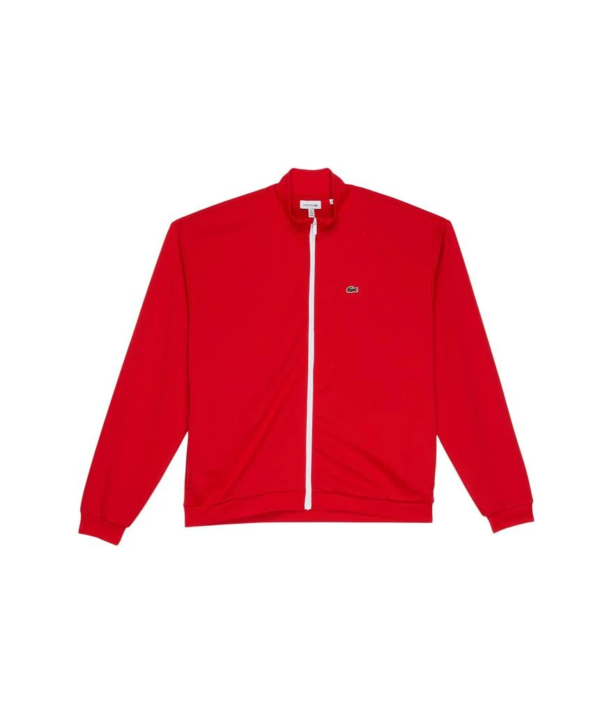 商品Lacoste|Heritage Codes Back Graphic Full Zip Sweatshirt (Toddler/Little Kids/Big Kids),价格¥356,第1张图片