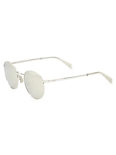 商品Celine|50MM Round Metal Sunglasses,价格¥3059,第2张图片详细描述