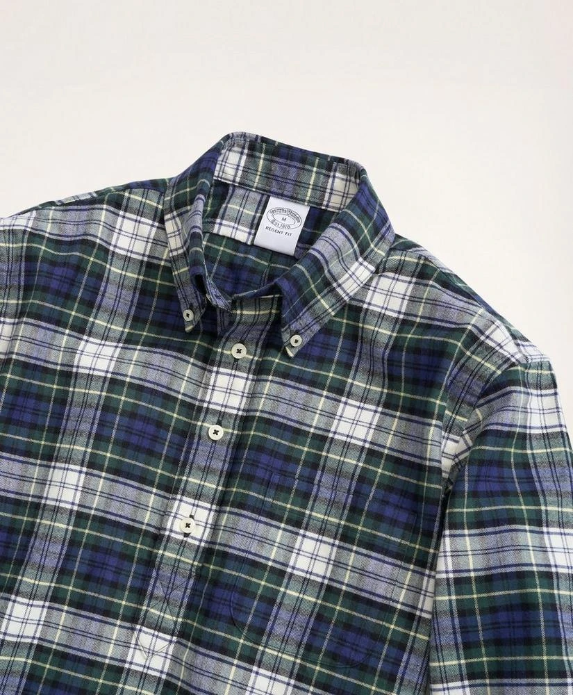 商品Brooks Brothers|Regent Regular-Fit Popover Portuguese Flannel Shirt,价格¥377,第2张图片详细描述