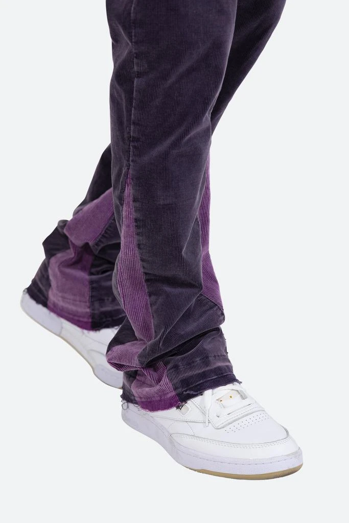 B428 Corduroy Flare Pants - Purple 商品