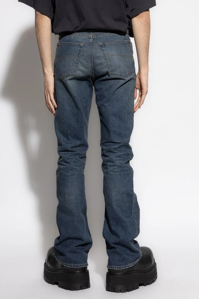 商品Balenciaga|Balenciaga Logo Patch Bootcut Jeans,价格¥4475,第3张图片详细描述