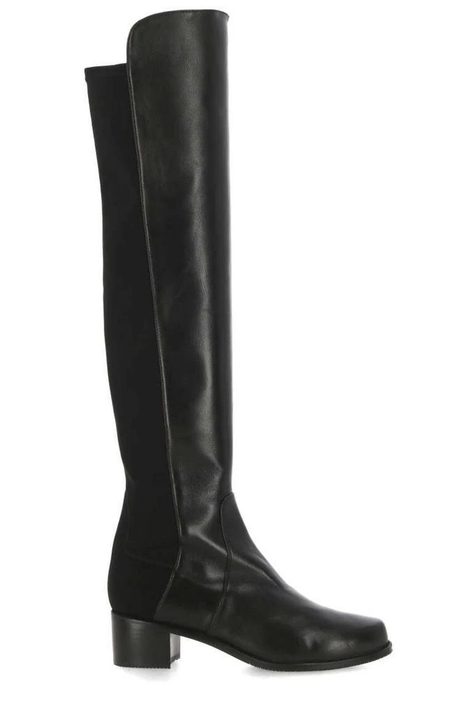 商品Stuart Weitzman|Stuart Weitzman Panelled Almond Toe Boots,价格¥3987,第1张图片