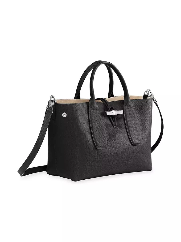 商品Longchamp|Roseau Medium Tote with Strap,价格¥3736,第4张图片详细描述