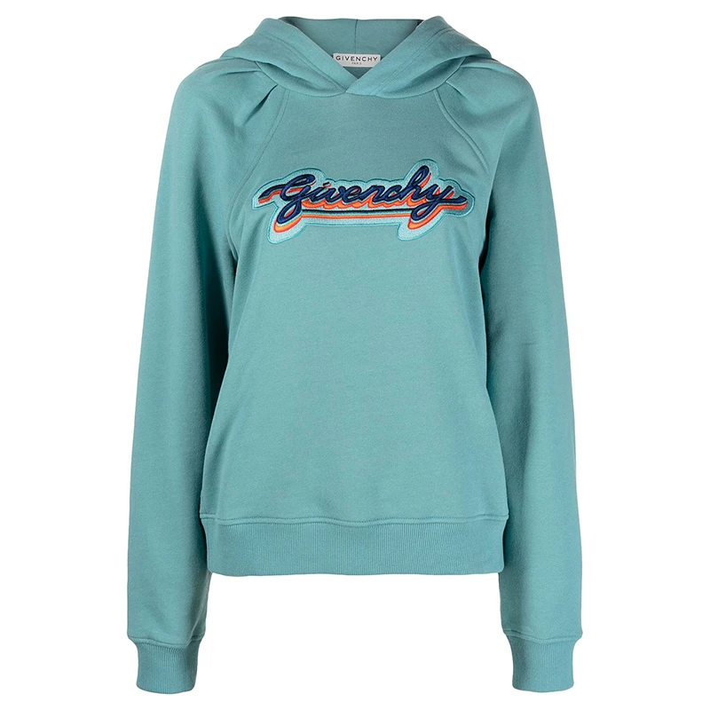GIVENCHY 纪梵希 女士蓝色卫衣/帽衫 BWJ01U3Z4V-468 商品
