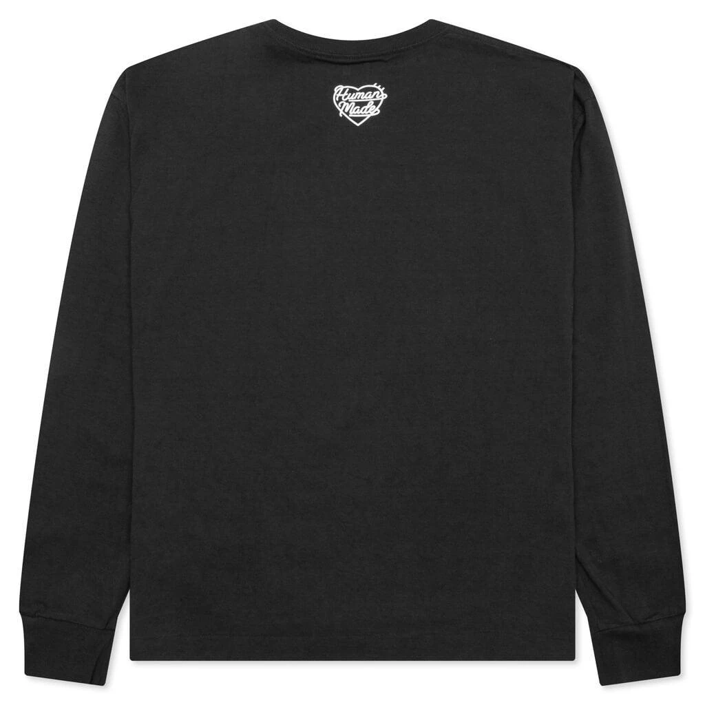 商品Human Made|Graphic L/S T-Shirt #4 - Black,价格¥1082,第2张图片详细描述