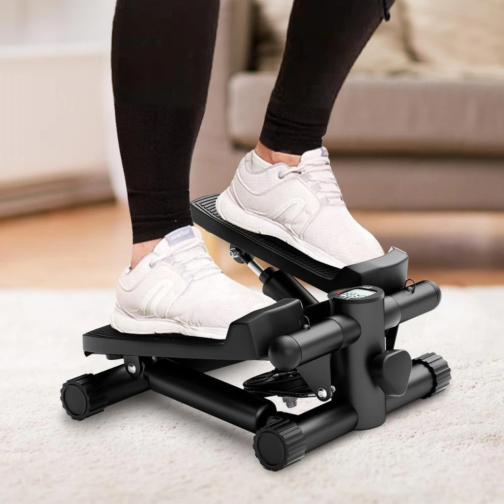 商品Streamdale Furniture|Streamdale LED Mini Stepper with Bands Portable,价格¥462,第2张图片详细描述