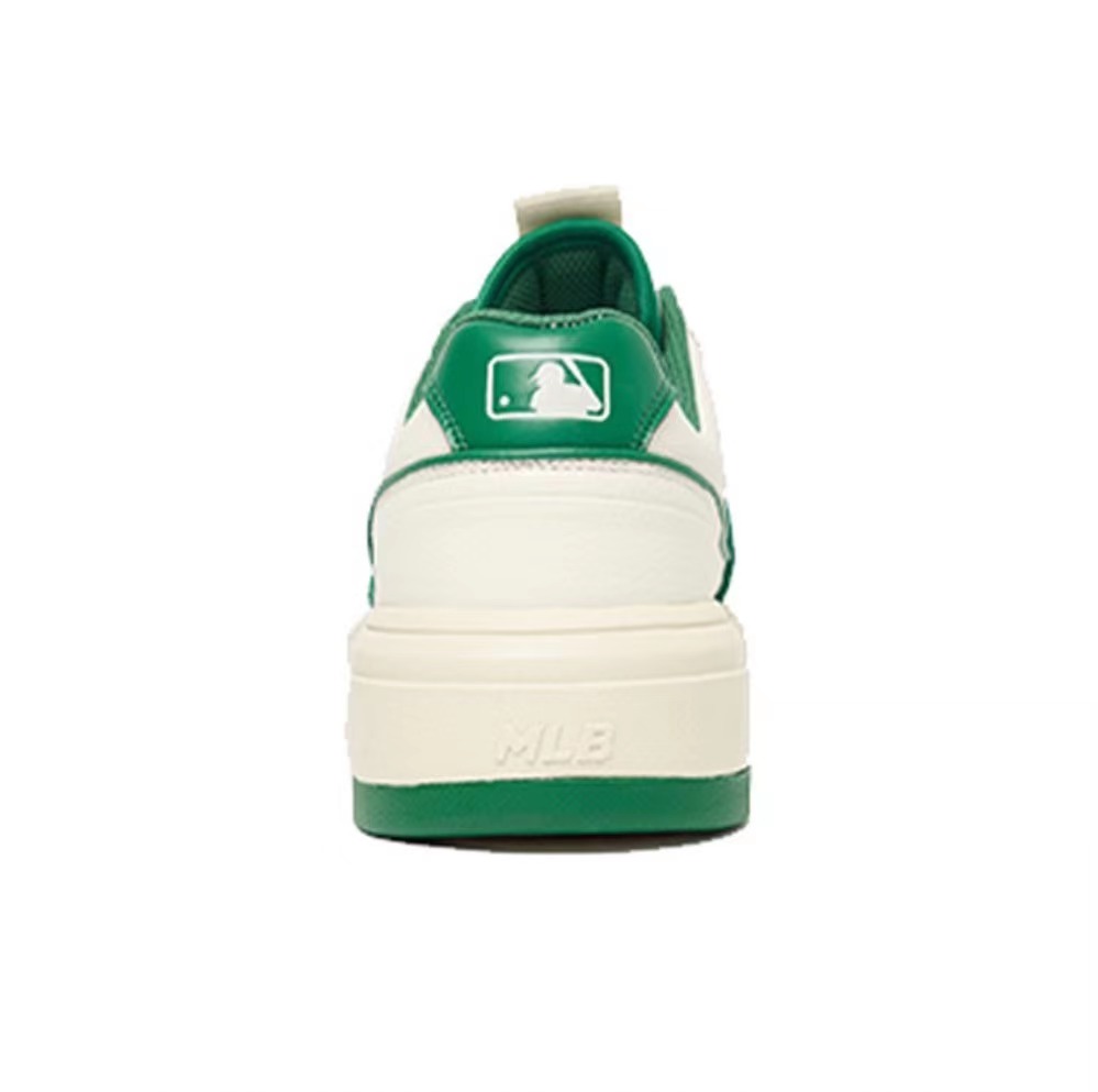 【享贝家】MLB 纽约洋基队 厚底舒适板鞋 绿色 男女同款 3ASXCA12N-50GNS商品第3张图片规格展示