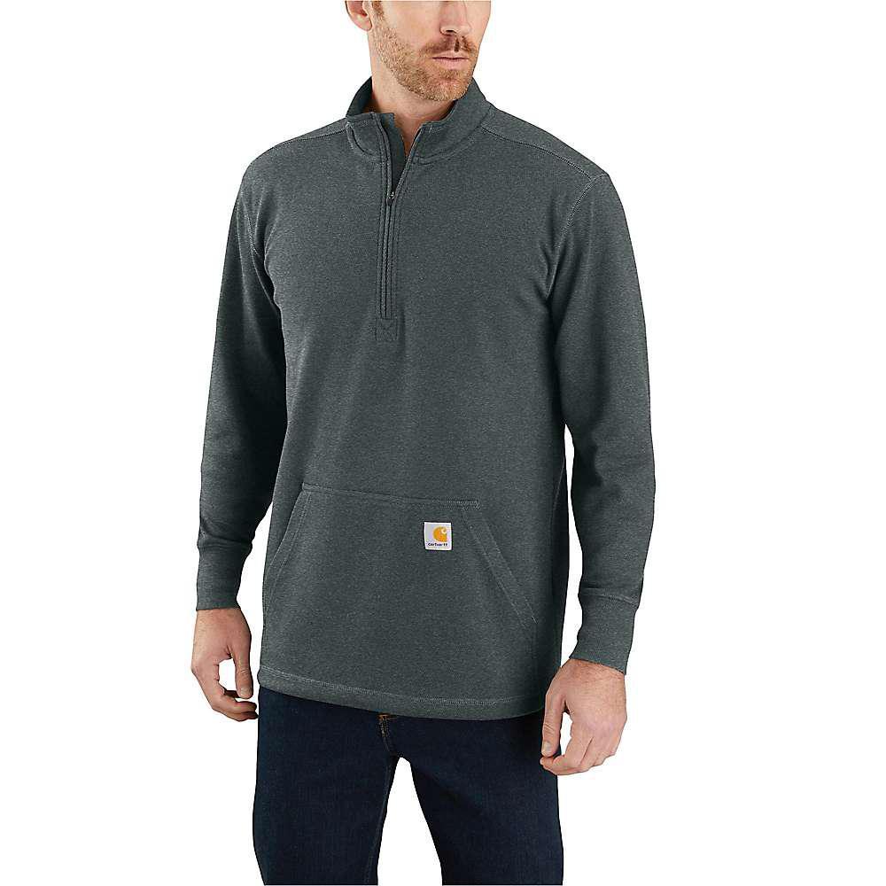 商品Carhartt|Carhartt Men's Relaxed Fit Heavyweight LS Half Zip Thermal T-Shirt,价格¥295-¥332,第7张图片详细描述