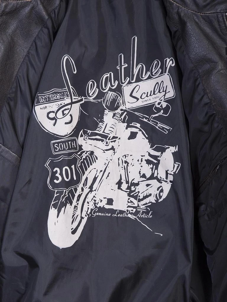 商品Scully Leather|Leather Racing Jacket,价格¥2710,第3张图片详细描述