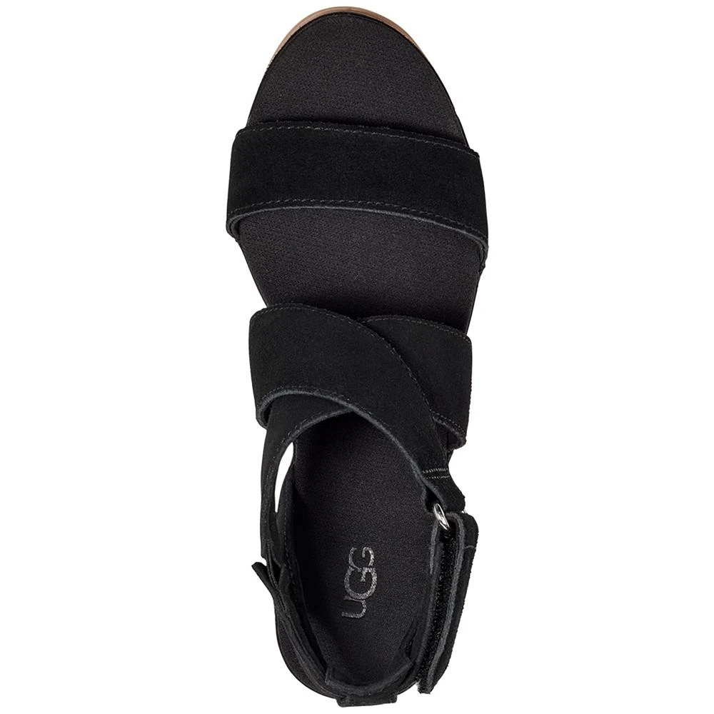 商品UGG|Women's Ileana Ankle-Strap Espadrille Platform Wedge Sandals,价格¥887,第4张图片详细描述