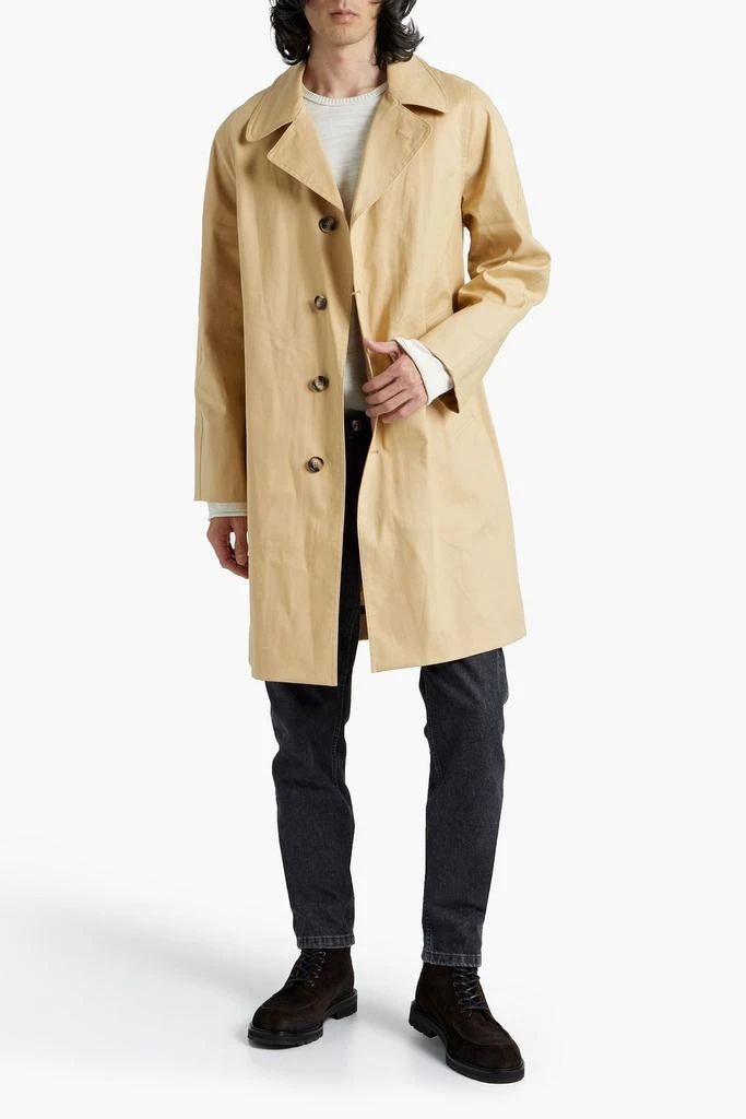 商品Sandro|Robinson cotton-blend raincoat,价格¥2920,第2张图片详细描述