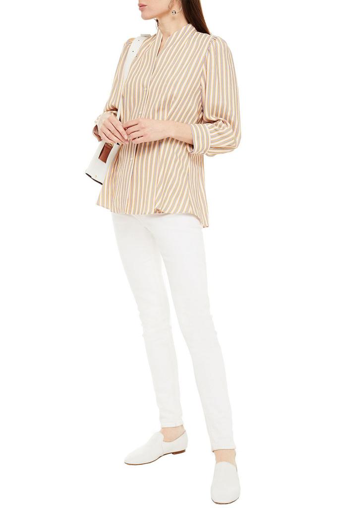 Aya striped woven shirt商品第2张图片规格展示