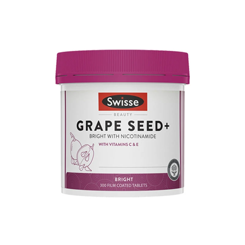 商品[国内直发] Swisse|Swisse升级版烟酰胺葡萄籽300片（澳）,价格¥204,第1张图片