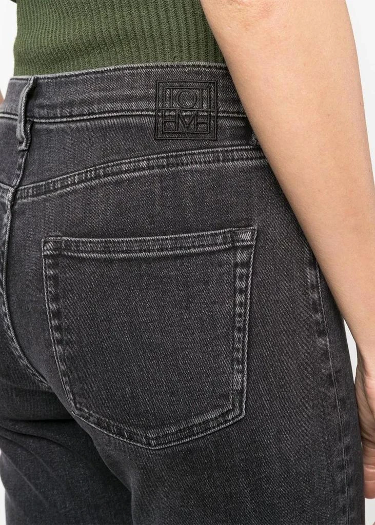 商品Totême|TOTEME Grey Twisted Seam Jeans,价格¥1385,第5张图片详细描述