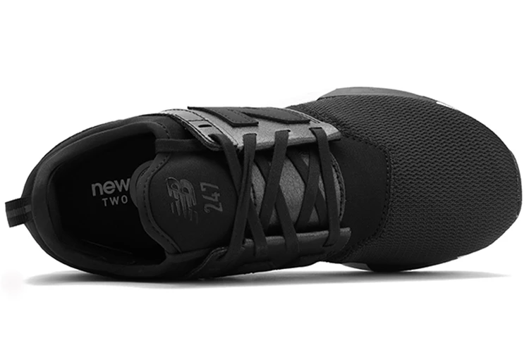 商品[国内直发] New Balance|NB 247 舒适 复古 网布防滑轻便 低帮 训练跑步鞋 女款 黑白,价格¥523,第4张图片详细描述