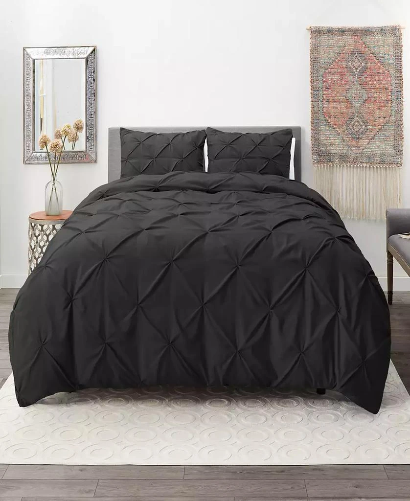 商品Nestl|Pinch Pleat 3-Pc. Duvet Cover Set,价格¥261,第2张图片详细描述