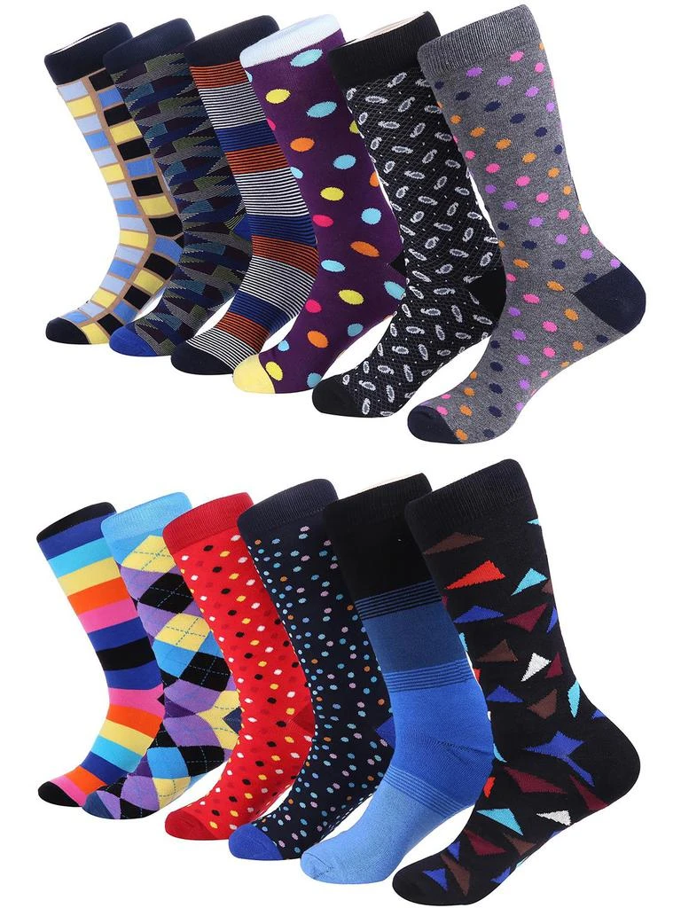 商品Mio Marino|Crew Cut Dress Socks - Assorted Designs,价格¥303,第1张图片