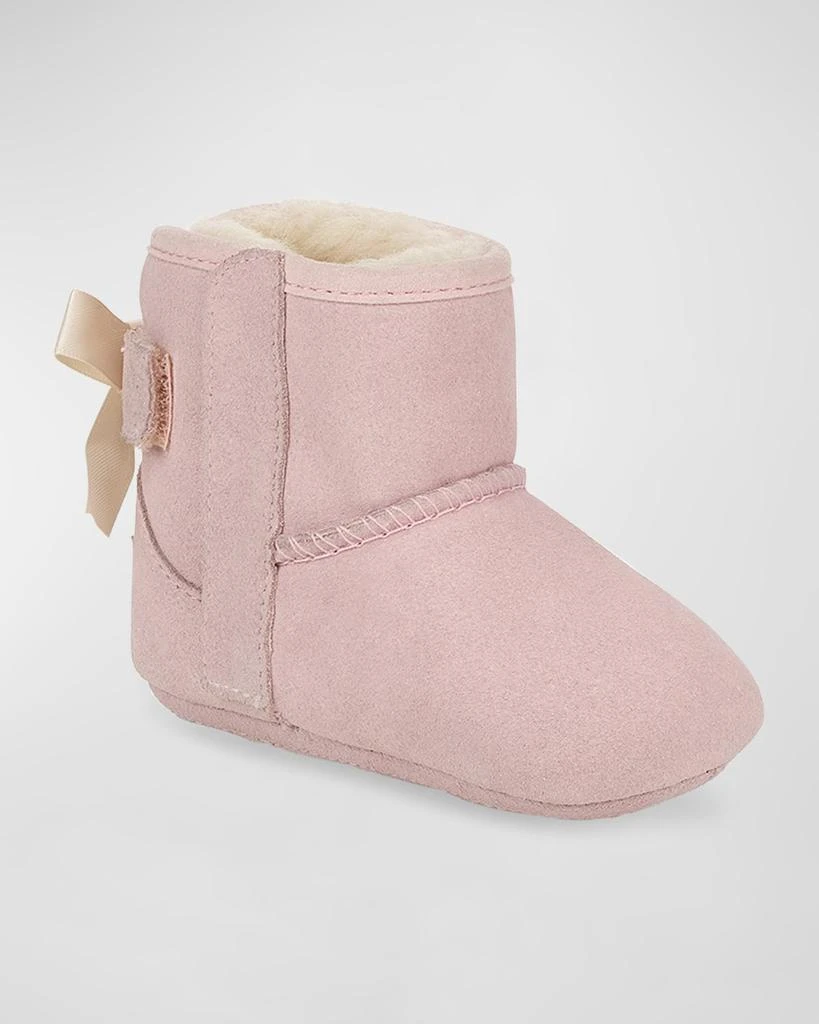 商品UGG|Girl's Jesse Bow II Suede Boots w/ Beanie Hat, Kids/Baby,价格¥369,第3张图片详细描述