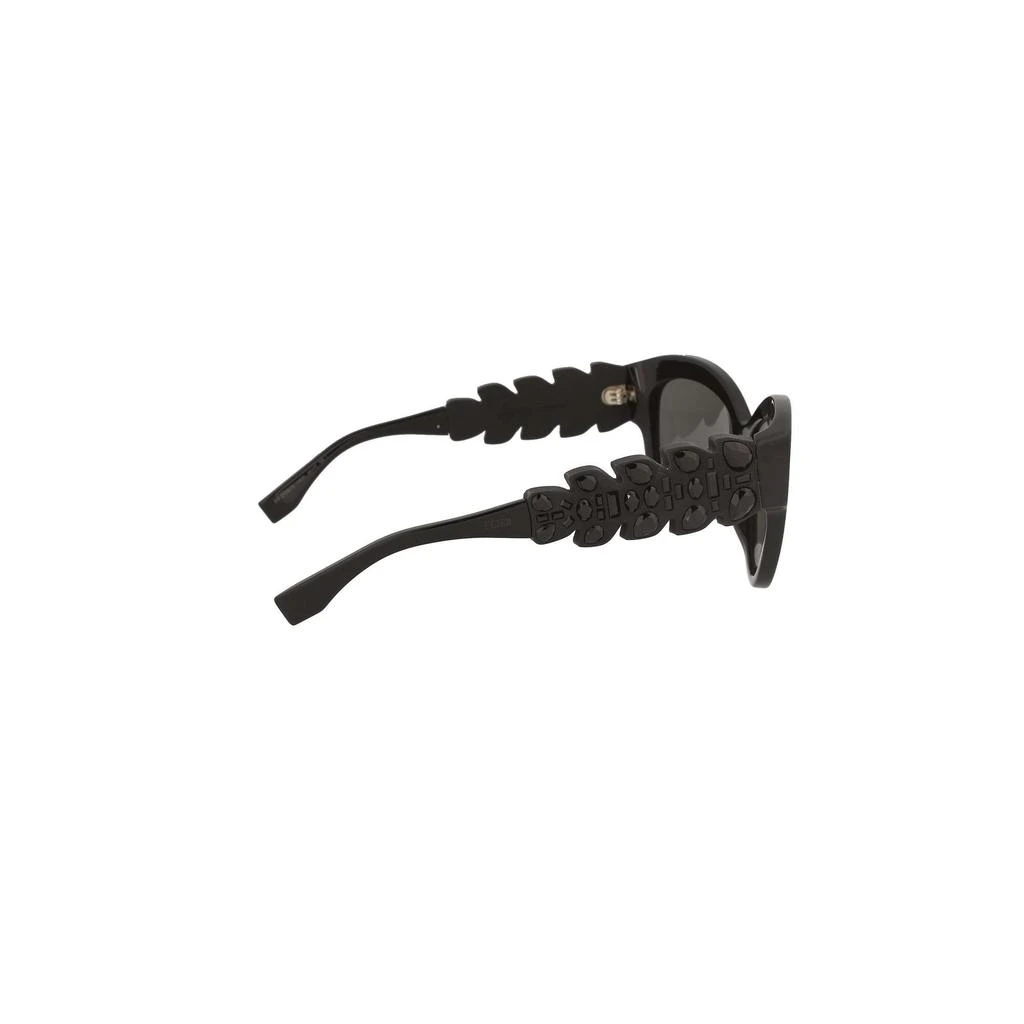 商品Fendi|Fendi women's black acetate sunglasses,价格¥5449,第4张图片详细描述