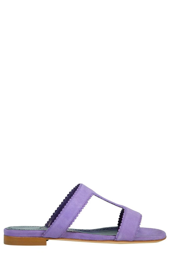 商品Manolo Blahnik|Artas Suede Sandal,价格¥8382,第1张图片