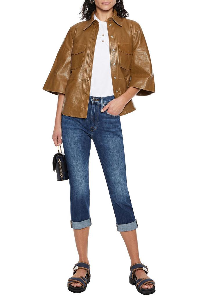 Le Pixie Beau cropped mid-rise skinny jeans商品第4张图片规格展示
