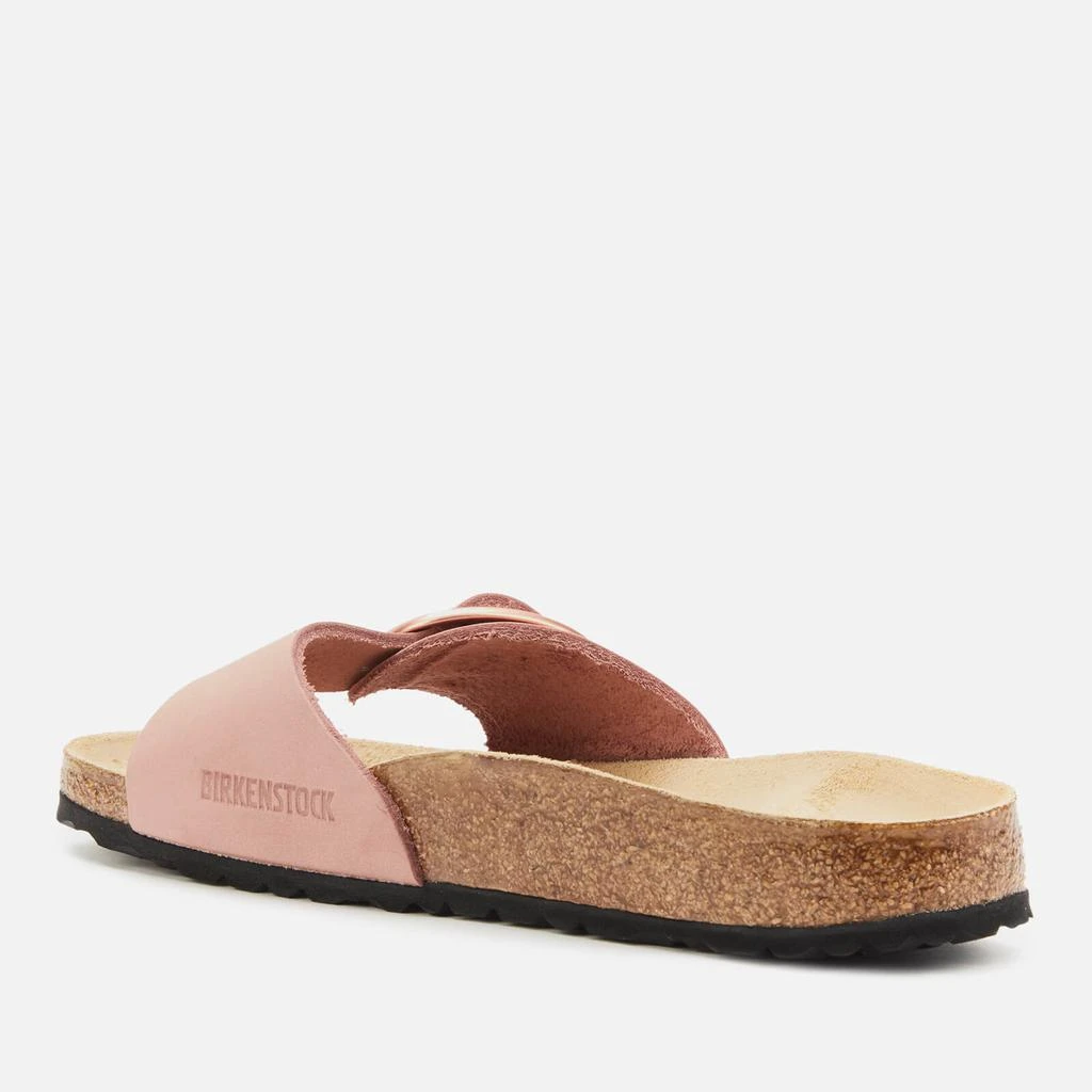 商品Birkenstock|BIRKENSTOCK WOMEN'S MADRID BIG BUCKLE NUBUCK SINGLE STRAP SANDALS - OLD ROSE,价格¥773,第2张图片详细描述