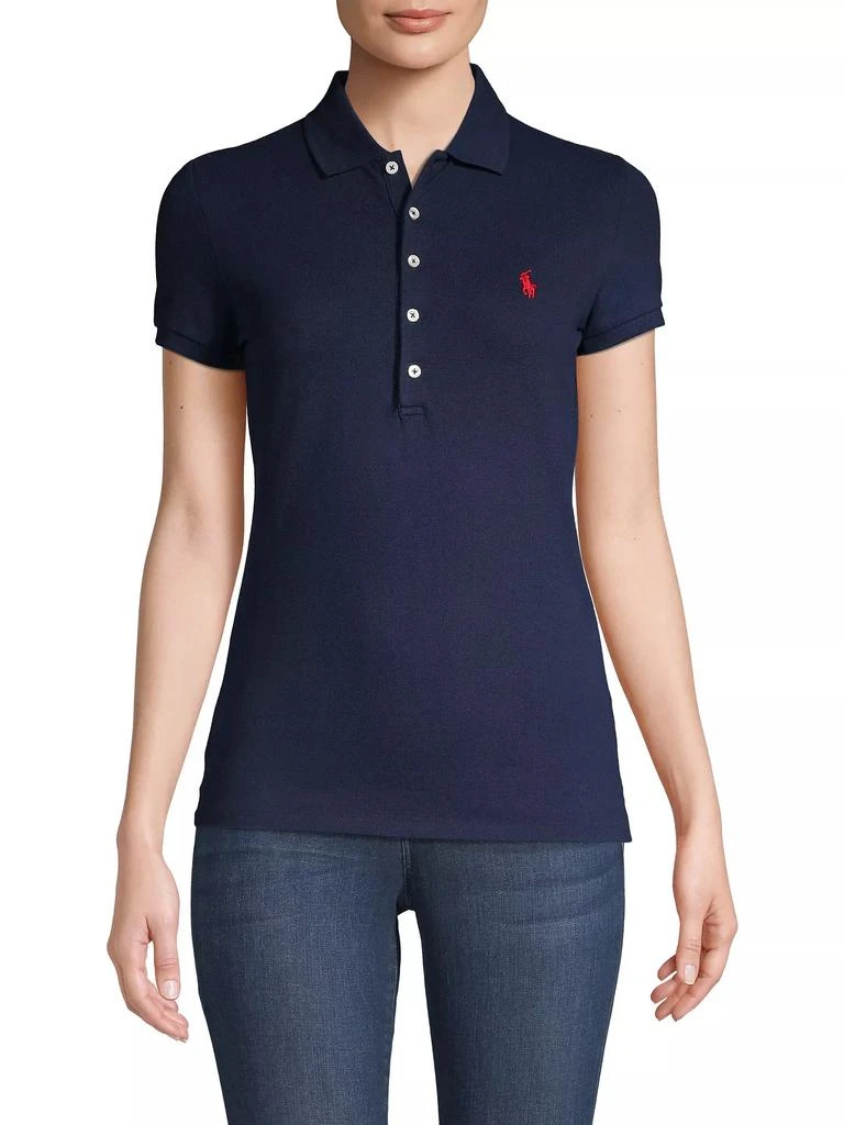 商品Ralph Lauren|Julie Skinny Polo,价格¥827,第3张图片详细描述