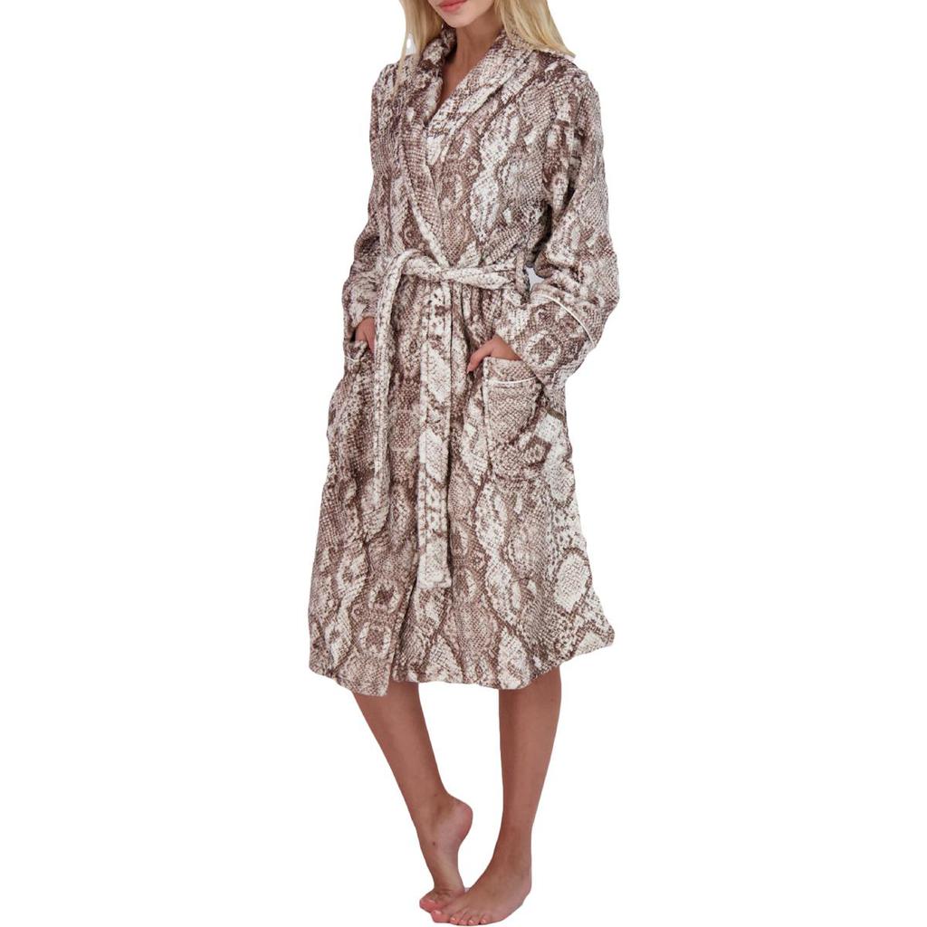 PJ Salvage Women's Luxe Ultra-soft Plush Bath Robe商品第10张图片规格展示
