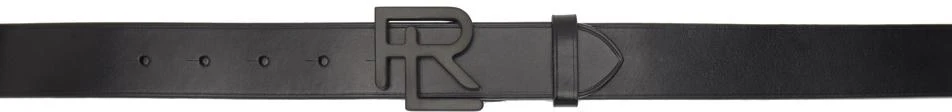 商品Ralph Lauren|Black RL Belt,价格¥1514,第1张图片