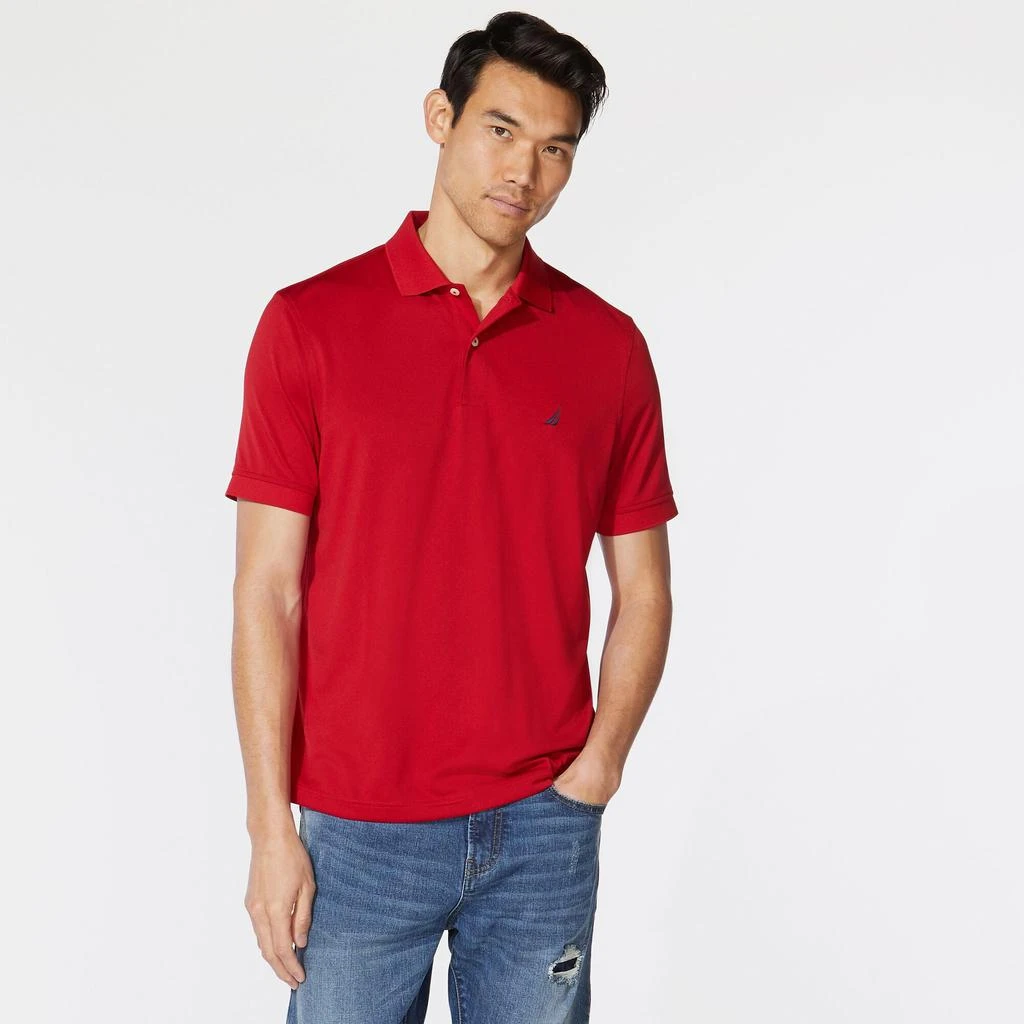 商品Nautica|Mens Classic Fit Performance Golf Polo,价格¥162,第4张图片详细描述