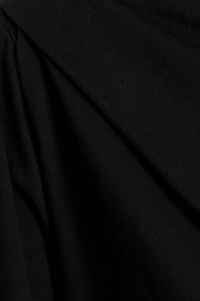 商品IRO|Palmero twist-front cotton-jersey mini dress,价格¥867,第4张图片详细描述