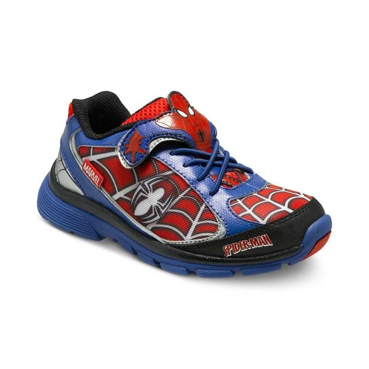 商品Stride Rite|Little Boys' Spider-Man Lighted Sneakers,价格¥419,第1张图片