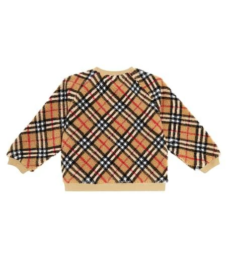 商品Burberry|Burberry Check抓绒运动衫,价格¥2195,第4张图片详细描述
