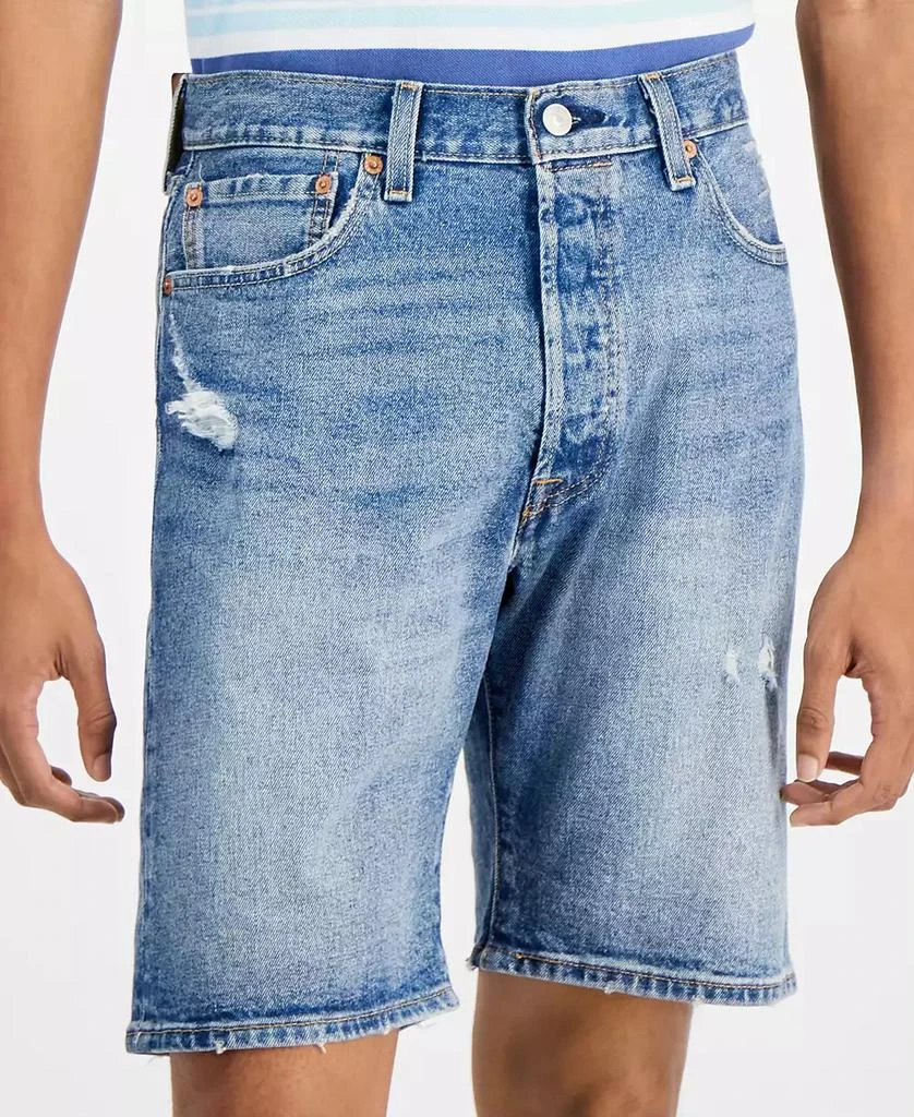 商品Levi's|Men's 501 Original Hemmed Stretch 9" Jean Shorts,价格¥224,第4张图片详细描述
