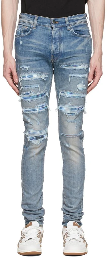 商品AMIRI|Blue Bandana Thrasher Jeans,价格¥5149,第1张图片