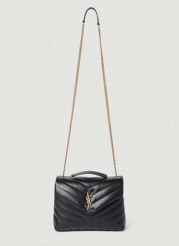 商品Yves Saint Laurent|Loulou Small Shoulder Bag in Black,价格¥25470,第4张图片详细描述